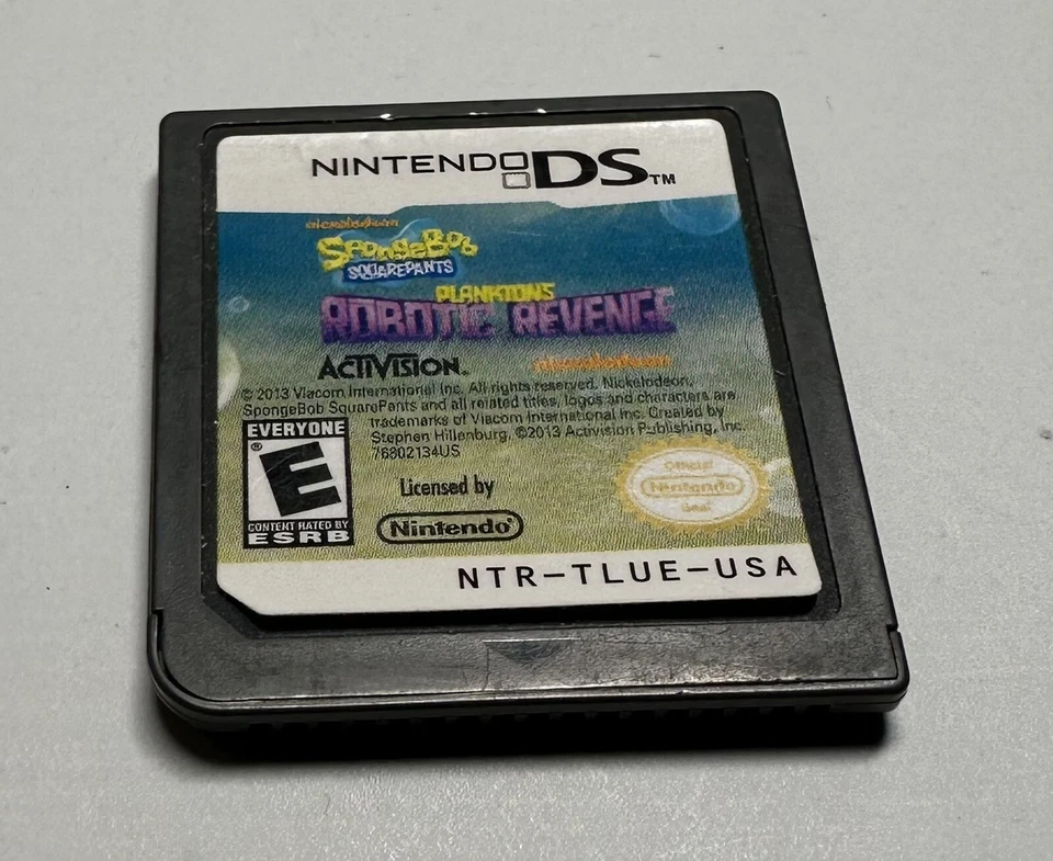 SPONGEBOB SQUAREPANTS PLANKTON'S ROBOTIC REVENGE Ds - Image 1 of 1