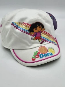 Vgt DORA THE EXPLORER  Child's Baseball HAT White Embroidered Boy Girl NEW 2008  - Picture 1 of 11