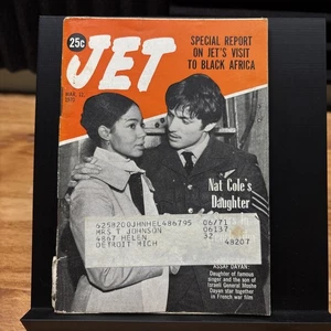 Jet Magazine Jet Magazine 1970 Mar. 12 Carol Cole / Special Report FAIR Cond. - Picture 1 of 4