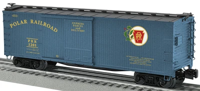 Lionel No. 6-27274 - Polar Railroad Wood Sheathed Boxcar - NEW - Holiday Trains - Image 1 of 4