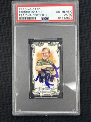 Freddie Roach 2013 Allen Ginter Hand Signed PSA Auto Authentic (692) #219 - Image 1 of 2