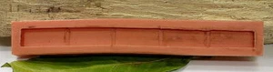 (HK04) Silikonform für BAHNSTEIGKANTE mit neuen Holzschwellen, 1:87, H0, H0m - Bild 1 von 2