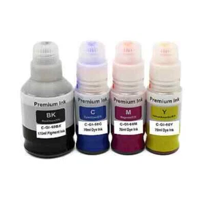 8x NoN-OEM Ink Bottles GI60 GI-60 for Canon PIXMA Endurance G6060 G6065 - Picture 1 of 1