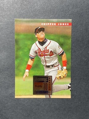 Chipper Jones 1995 Donruss Atlanta Braves #437 NM/MT d2 - Image 1 of 2