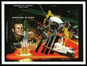 Níger 1997 - Mi-Nr. Bloque 102 ** - MNH - Espacio / Espacio - Imagen 1 de 1