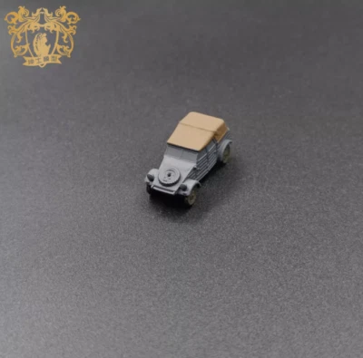 Camión de barril alemán impreso en 3D modelo 1/144 Vw82 modelo terminado Foto 1 de 4