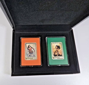 2023 1OZ SILVER DC COMICS TRADING COINS DONNA TROY 92/150 & WONDER WOMAN 109/250 - Picture 1 of 8