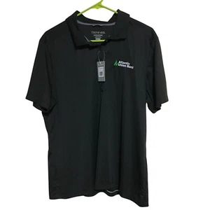 TRIMARK SCHWARZ ATLANTIC UNION BANK POLO DAMENGRÖSSE 2XL neu mit Etikett - Bild 1 von 4