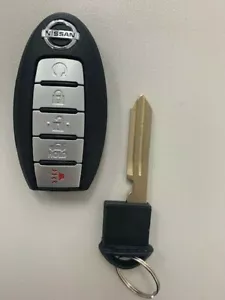 Oem Nissan Altima Maxima Smart keyless entry remote fob S180144310 5btn unlocked - Picture 1 of 2