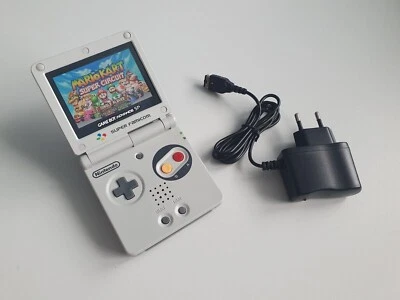 GameBoy Advance SP Konsole SNES AGS-101 Neues Gehäuse & IPS V5 LCD MOD Display - Bild 1 von 4