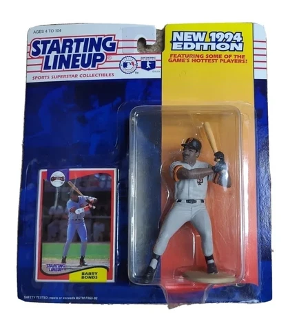VTG 1994 Barry Bonds San Francisco Giants Starting Lineup Baseball Figure MLB Cover