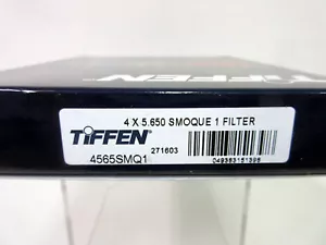 New Tiffen 4 x 5.65" Smoque 1 Filter - Soft Fusion & Diffusion #45650SMQ1 - Picture 1 of 10