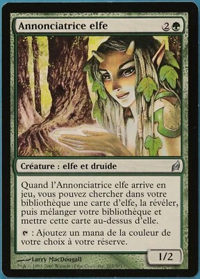 Elvish Harbinger Lorwyn (FRENCH) NM Green Uncommon CARD (229629) ABUGames - Image 1 of 2