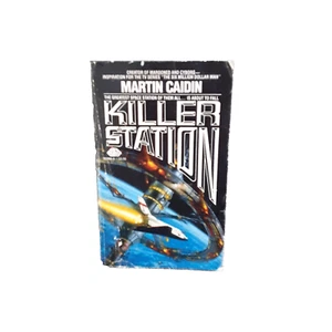 1985 Killer Station Martin Caidin paperback Baen Books science fiction - Imagen 1 de 2
