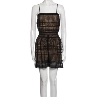 NWT $695 M Missoni Romper Jumpsuit Black Sz IT 38 (US 2) - Image 1 of 4