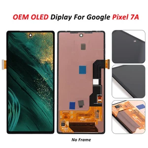 Digitalizador de repuesto de pantalla táctil pantalla LCD para Google Pixel 7A OEM OLED para EE. UU. - Imagen 1 de 8