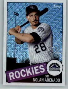 2020 Topps '85 Topps Silver Pack Chrome #85C13 Nolan Arenado (ref 127237) - Picture 1 of 2