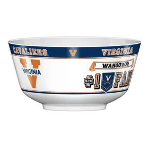 NCAA Virginia Cavaliers UVA All Star CO Party Bowl - Games Snacks Storage! - Picture 1 of 1