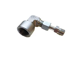 Winkel 1/2" R x 1/4" lks LPG Gas Adapter f. Gaskocher, Gasschlauch, Gasherd - Bild 1 von 2