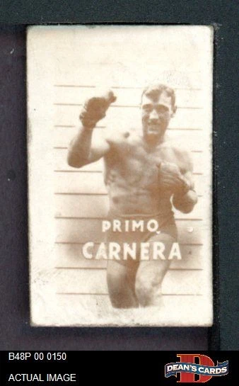 1948 Topps Magic Photo #12 Primo Carnera A Boxing Champions 2 - GOOD - Image 1 of 1