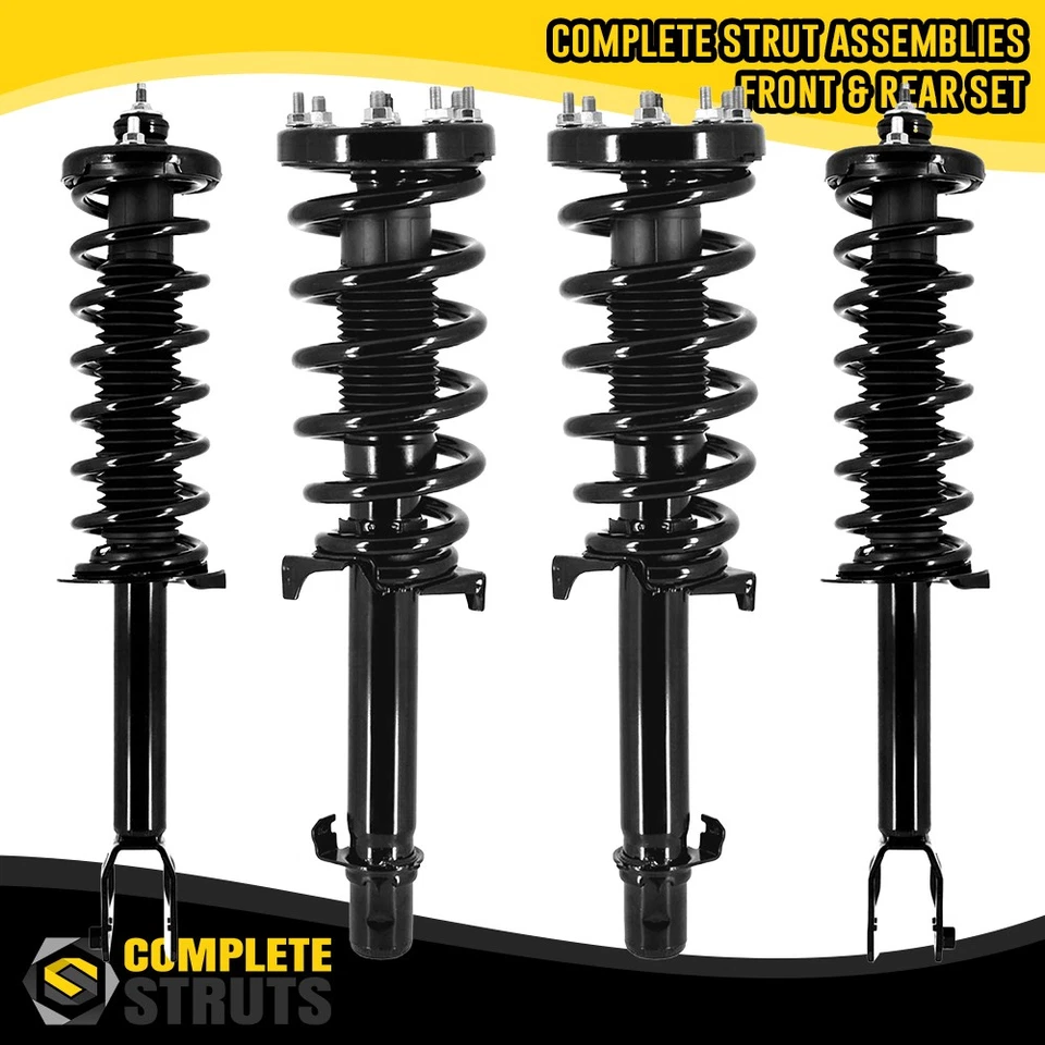 Front & Rear Complete Struts for 2010-2011 Honda Accord Crosstour AWD V6 Foto 1 de 4