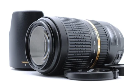 Near Mint Tamron A005 SP 70-300mm f/4-5.6 Di VC USD For Canon w/ Hood From Japan - Image 1 of 4
