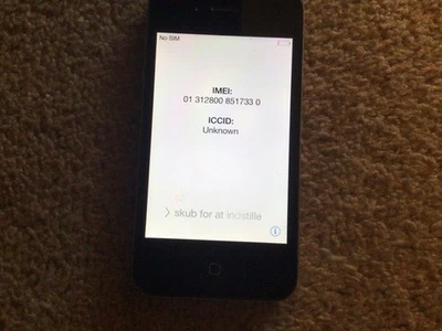 IPhone 4 working possibly locked - Image 1 of 4