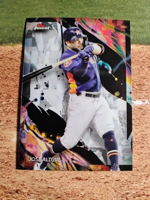 2024 Topps Finest - Uncommon Jose Altuve #121 - Image 1 of 2