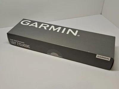 NEW Garmin Lily 2 Classic Watch, Cream Gold with Tan Leather Band 010-02839-02 - Image 1 of 4