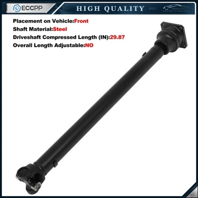 ECCPP 前传动轴传动轴组件适用于 2006 - 10 悍马 H3 H3T SUV 卡车 — 第 1/4 张图片