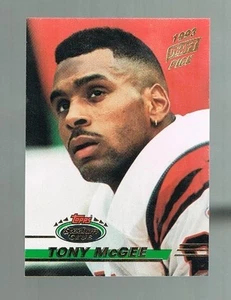 TONY MCGEE #513 Bengals RC Michigan 1993 topps Stadium club High Number - Picture 1 of 1