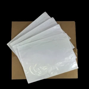 DOCUMENT ENCLOSED WALLET ENVELOPES PACKING LIST PLAIN A7 A6 A5 - Picture 1 of 3