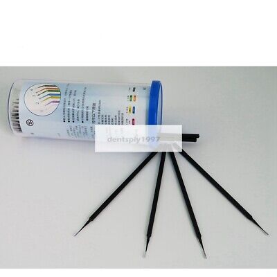 100pcs Dental Micro Applicators Tips Multifunctional Disposable Brush S M L • 13.16£