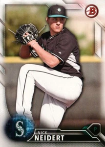 2016 Bowman Draft #BD-171 - Nick Neidert - Seattle Mariners 16-272 - Picture 1 of 2