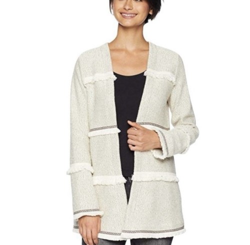 OFF WHITE Jack By BB Dakota Almost Famous Giacca Crema Taglia Media