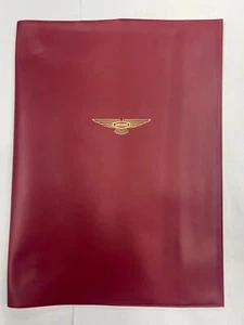 JAGUAR MAROON DRIVERS HANDBOOK COVER 34.5cm X 23.5cm - Picture 1 of 2