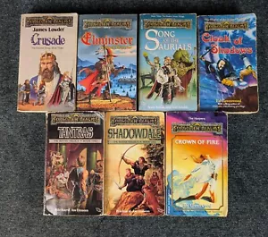 Forgotten Realms Lot of 7 Paperback TSR Books Greenwood, Awlinson - Picture 1 of 6