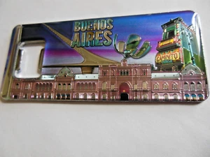 Buenos Aires / ARGENTINA * Bottle Opener / Refrigerator  Magnet * Free  Shipping - Picture 1 of 5