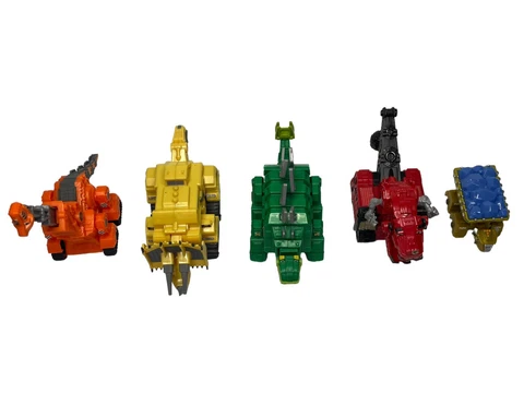 Dinotrux Action Figures Dreamwork’s Animation 2015 Mattel Set Of 5 Uncommon Cover