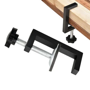 Portable Woodworking Clamps Heavy Duty Steel Hand Screw Carpentry Clamp Device - Imagen 1 de 8