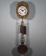 *Antique French Comtoise/Morbier Wall Clock Complete & Running