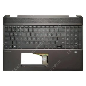 Top For HP Spectre 15T-DF 15-DF TPN-Q213 Palmrest Backlit Keyboard L38262-001 - Picture 1 of 5