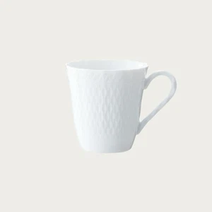 NORITAKE Cher Blanc Becher Tasse 300ml Fine Pocelian 1655L/T94855 - Bild 1 von 7