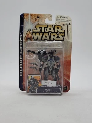 Boneco de ação Star Wars Clone Wars Durge Commander of the Separatist Forces - Imagem 1 de 4