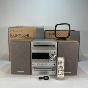 Kenwood RXD-M55 Micro Compact Disc Stereo Component System Boxed With Remote - Picture 1 of 24