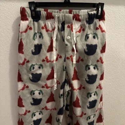 Boys M Fleece Pajama Pants Gnomes - Image 1 of 3