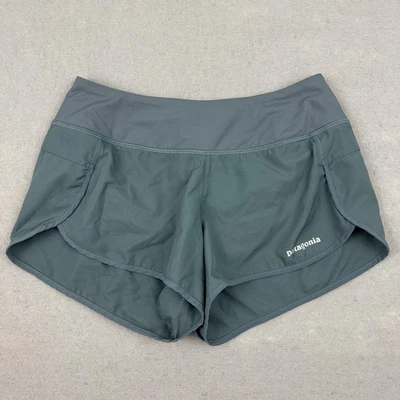 Pantalones Cortos Patagonia Mujer Pequeños Azul Sólido Correr Atlético Forrado Trail ESTILO 24654 S Foto 1 de 4