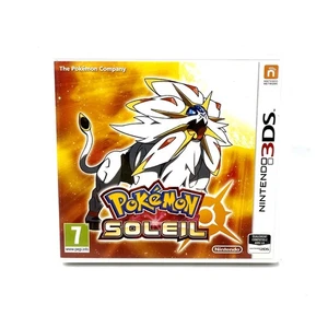 Pokemon Soleil Nintendo 3DS COMPLET PAL FR CIB - Picture 1 of 3