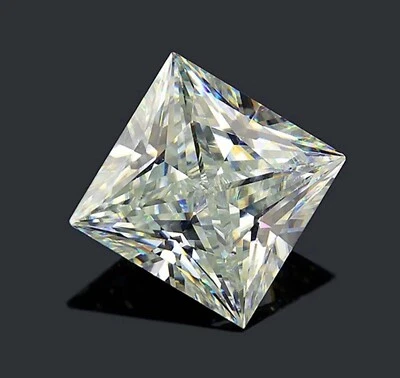 Lab-Grown CVD Loose Diamond 2.00Ct D-Color Princess Cut FL-Clarity Gemstone 4SUQ - Image 1 of 4