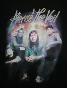 Pierce The Veil Erwachsene Größe XL Flügelärmel T-Shirt EUC Damen Unisex - Bild 1 von 7